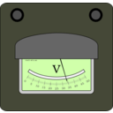 download Voltmeter clipart image with 45 hue color