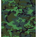 download Camouflage Army Print clipart image with 45 hue color