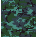 download Camouflage Army Print clipart image with 90 hue color