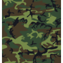 Camouflage Army Print