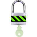 download Padlock Close clipart image with 45 hue color