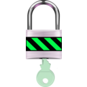 download Padlock Close clipart image with 90 hue color