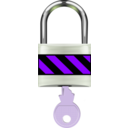 download Padlock Close clipart image with 225 hue color