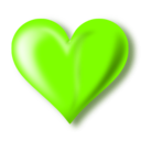 download Heart clipart image with 90 hue color