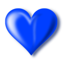 download Heart clipart image with 225 hue color