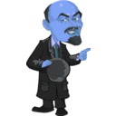 download Lenin Caricature 2 clipart image with 180 hue color