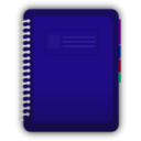 download Diary clipart image with 225 hue color