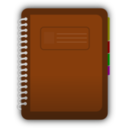 download Diary clipart image with 0 hue color