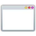 download Window Icon clipart image with 315 hue color
