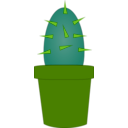 download Cactus1 clipart image with 45 hue color