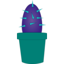 download Cactus1 clipart image with 135 hue color