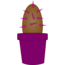 download Cactus1 clipart image with 270 hue color