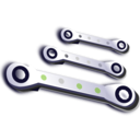 download Ratchet Spanner Set clipart image with 45 hue color