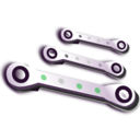 download Ratchet Spanner Set clipart image with 90 hue color