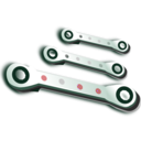 download Ratchet Spanner Set clipart image with 315 hue color