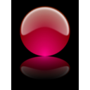 download Glossy Sphere W Reflex Esfera Brillante Con Reflejo clipart image with 135 hue color