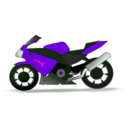 download Bike clipart image with 270 hue color