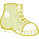 download Blue Boot clipart image with 225 hue color