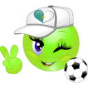 download Algerian Girl Smiley Emoticon clipart image with 45 hue color