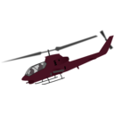 download Helicopter clipart image with 225 hue color