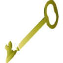 download Key Icon clipart image with 45 hue color