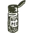 download Blackpepper clipart image with 180 hue color