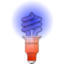 download Light Bulb clipart image with 180 hue color