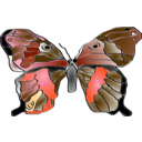 download Mariposa clipart image with 180 hue color