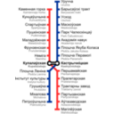 Minsk Metro Map