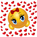 Lover Girl Smiley Emoticon