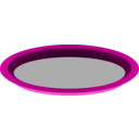 download Serving Tray clipart image with 315 hue color
