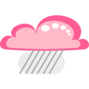 download Drakoon Rain Cloud 2 clipart image with 135 hue color