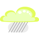 download Drakoon Rain Cloud 2 clipart image with 225 hue color