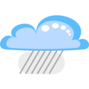 download Drakoon Rain Cloud 2 clipart image with 0 hue color