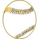 download Baseball clipart image with 45 hue color