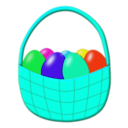 download Easter Eggs clipart image with 135 hue color