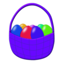 download Easter Eggs clipart image with 225 hue color