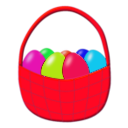 download Easter Eggs clipart image with 315 hue color