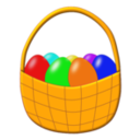 download Easter Eggs clipart image with 0 hue color