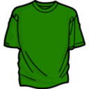 download T Shirt Blue clipart image with 225 hue color