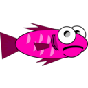download Goldfish clipart image with 270 hue color