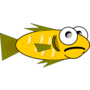 download Goldfish clipart image with 0 hue color