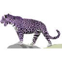 download Jaguar clipart image with 225 hue color