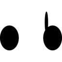 download Countinghands One clipart image with 180 hue color