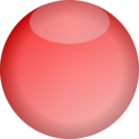 Empty Button Red