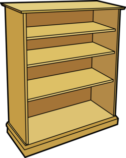 Wooden Bookcase