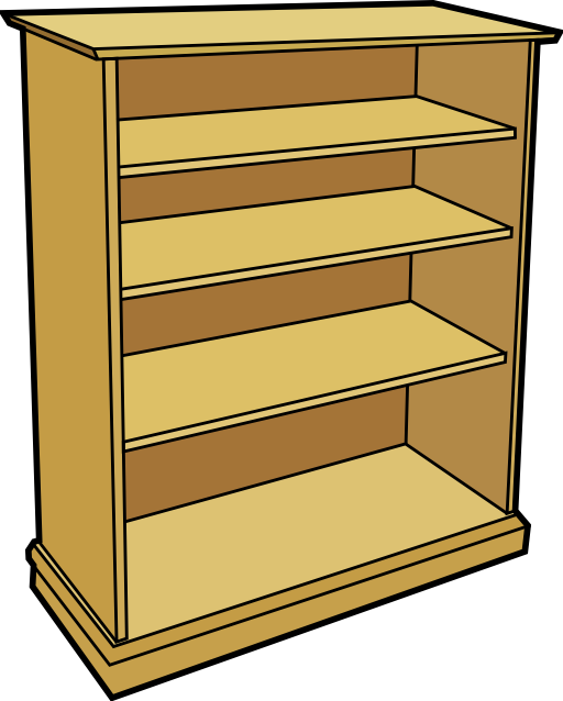 Wooden Bookcase
