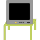 download Tv Set 1 clipart image with 45 hue color