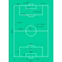 download Campo Da Calcio Con Misure E Descrizione clipart image with 45 hue color