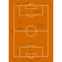 download Campo Da Calcio Con Misure E Descrizione clipart image with 270 hue color